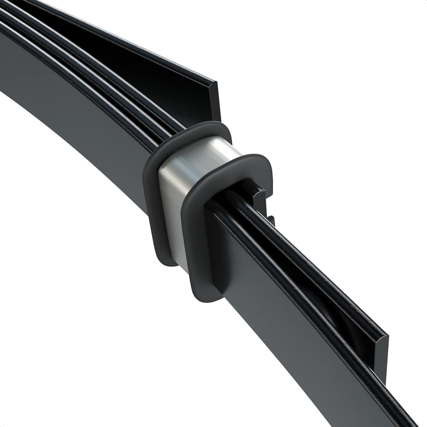 Golf cart leaf spring detail