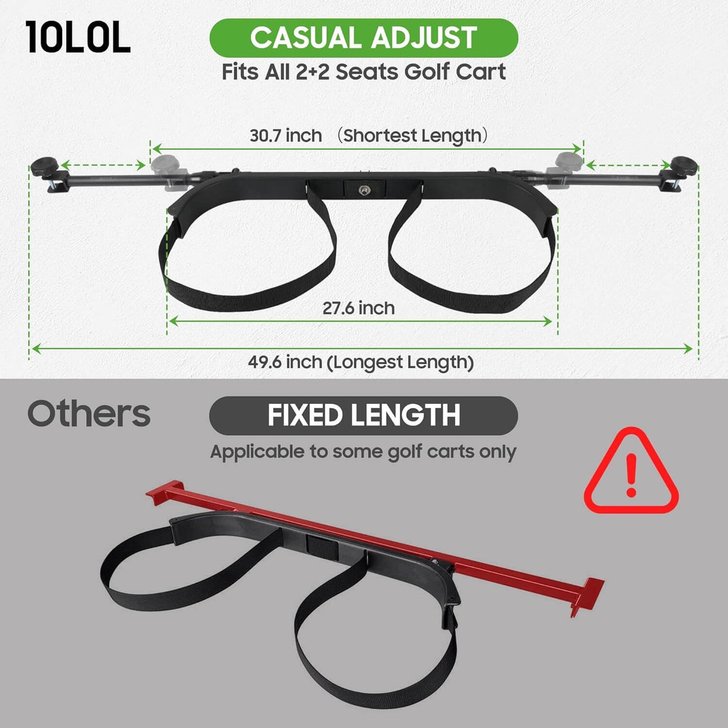 Fits All 2+2 Seats Golf Cart