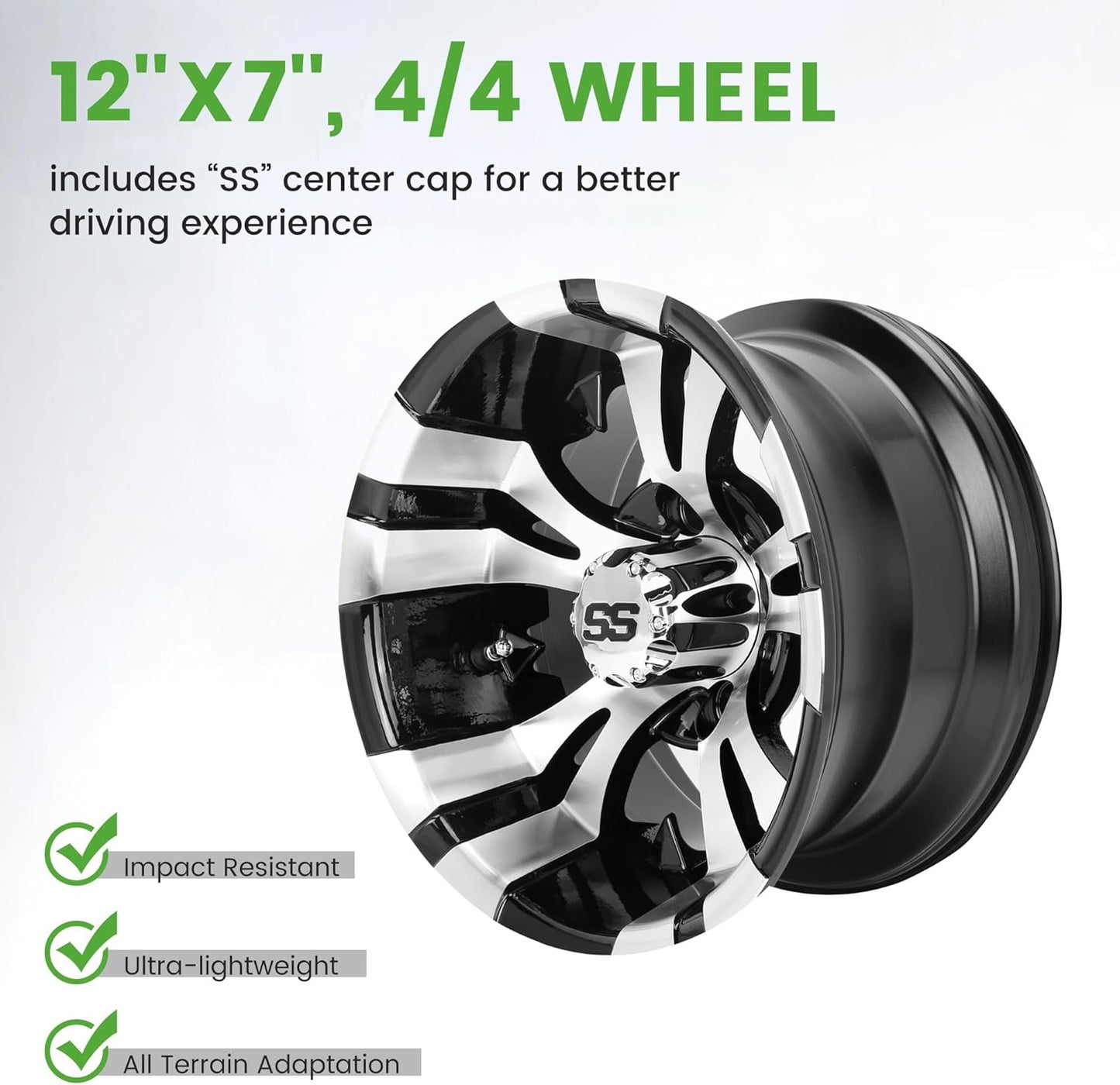 12" Golf Cart Rims Wheels