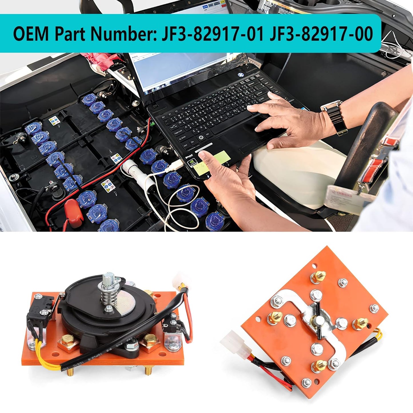 10L0L Golf Cart Forward and Reverse Shift Switch Assembly