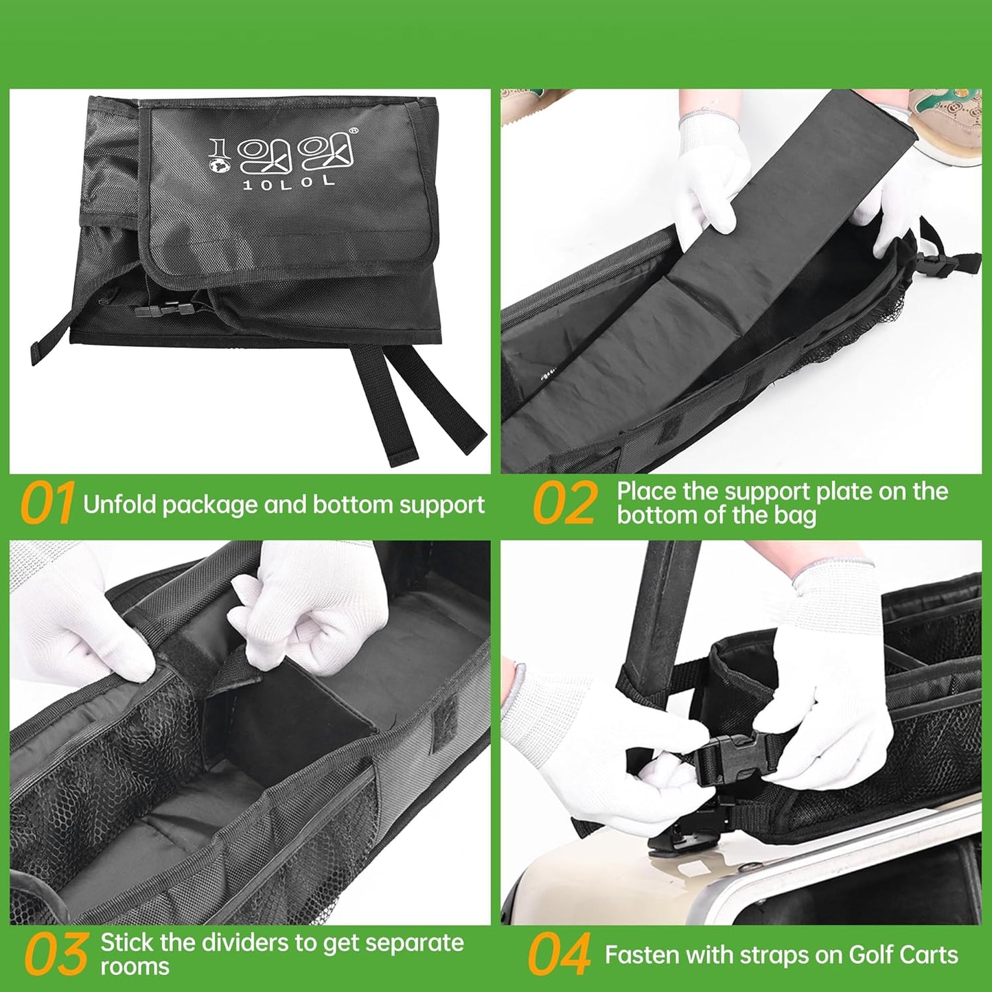 Golf Cart Storage Basket