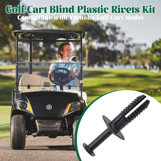 Golf Cart Blind Plastic Rivets kit
