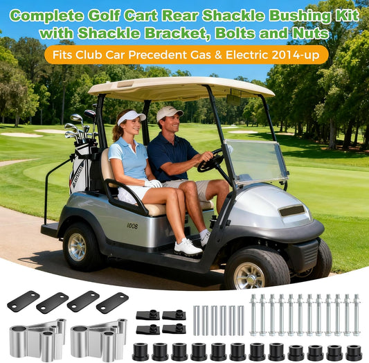Golf Cart Rear Leaf Spring Shackle Bushing Kit