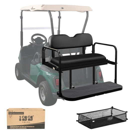 EZGO RXV Rear Seat Kit Black