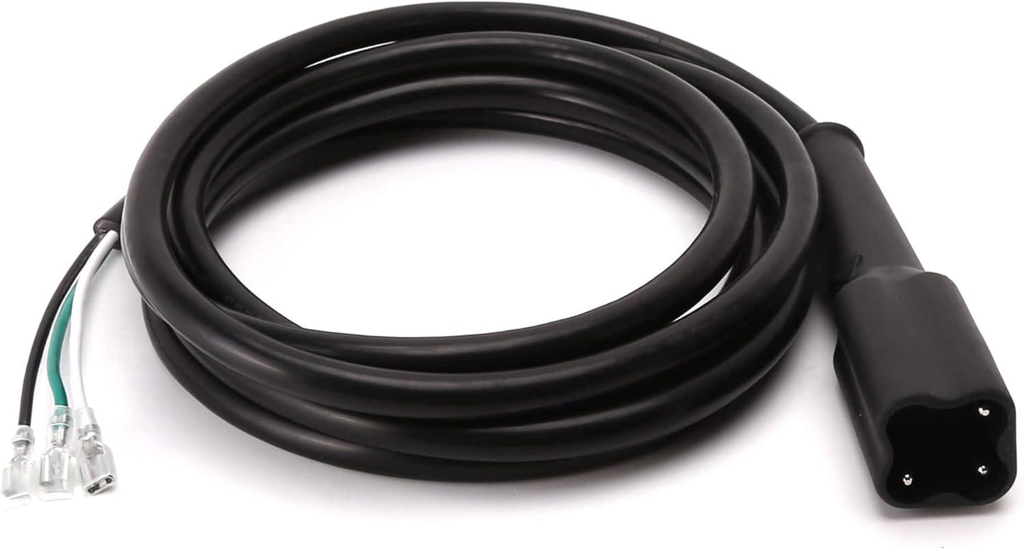 Golf Cart DC Charger Power Outlet for Yamaha G29 Drive with 10ft Power Cord - 10L0L - 10L0L