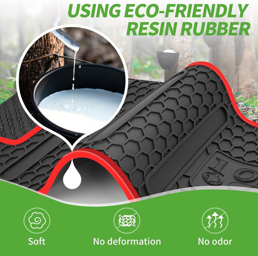 Upgraded Full Coverage Golf Cart Floor Mat