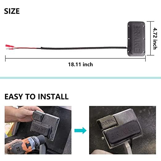 Golf Cart Brake Light Switch Dimensions