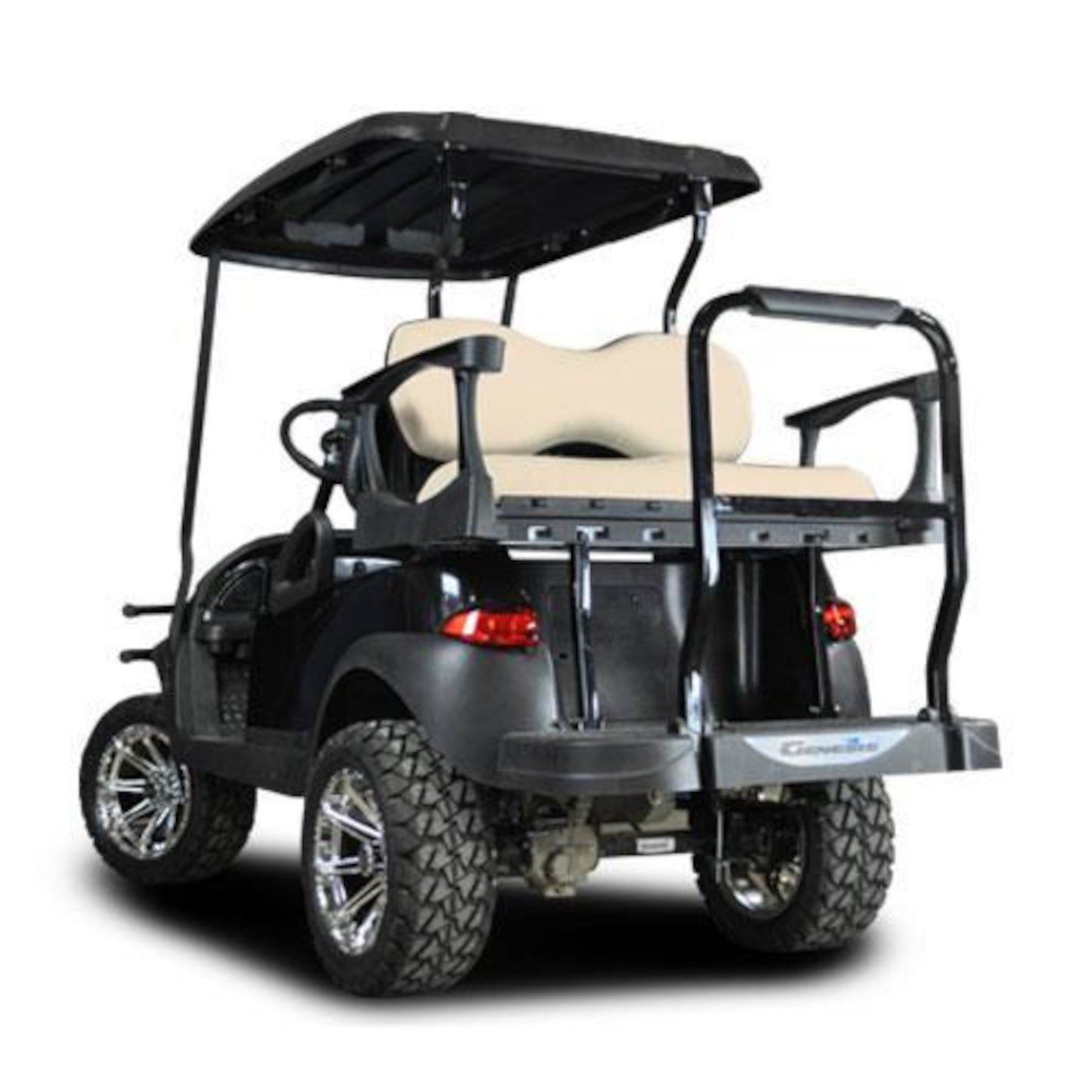 MadJax Genesis 250 Steel Seat Kit with Deluxe Cushions for Club Car Precedent, Tempo & Onward – Black, Buff, or White