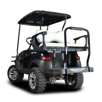 MadJax Genesis 250 Steel Seat Kit with Deluxe Cushions for Club Car Precedent, Tempo & Onward – Black, Buff, or White