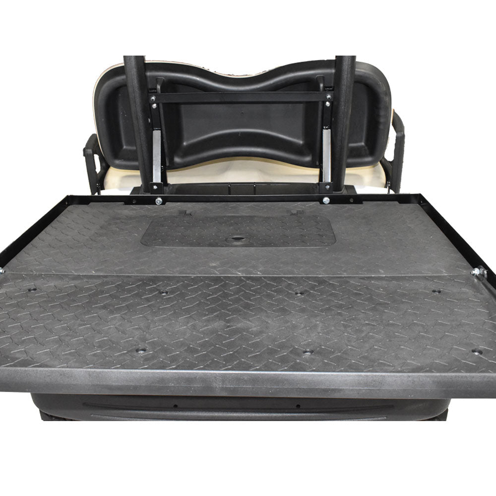 GTW® Mach 3 Black Rear Flip Seat for 2007-16 Yamaha G29/Drive