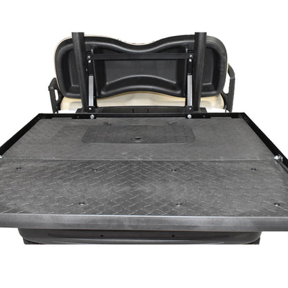 GTW® Mach 3 Black Rear Flip Seat for 2007-16 Yamaha G29/Drive