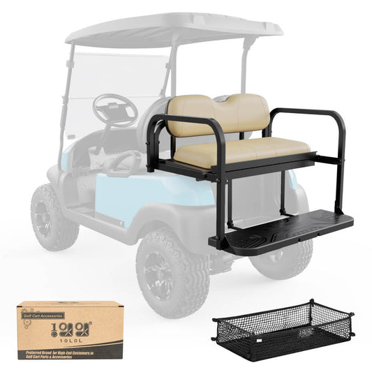 Golf Cart Back Seat Beige