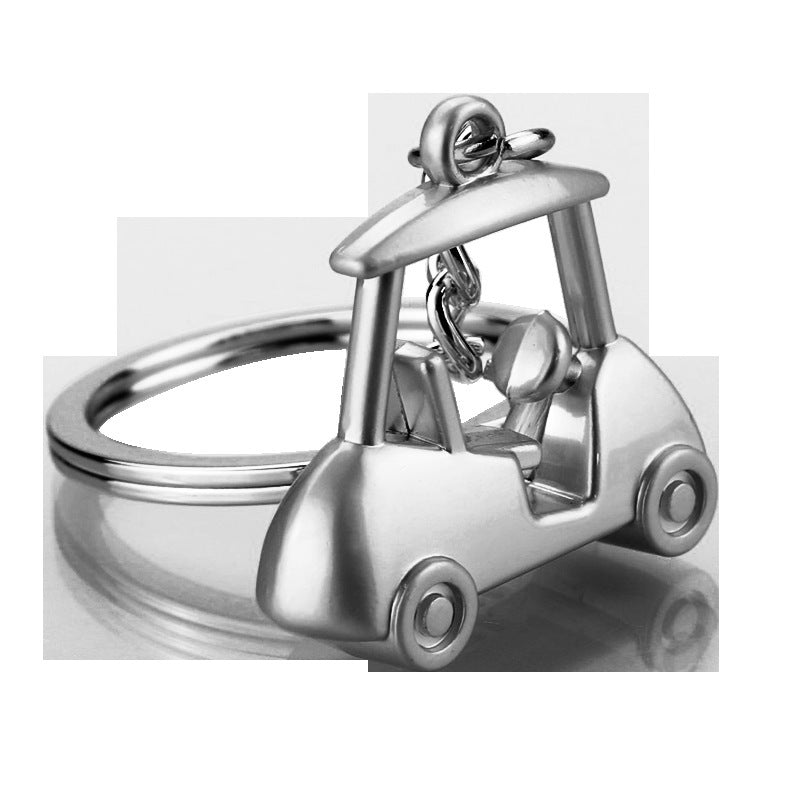 Golf Cart Keychain Key Ring Creative Car Key Chain