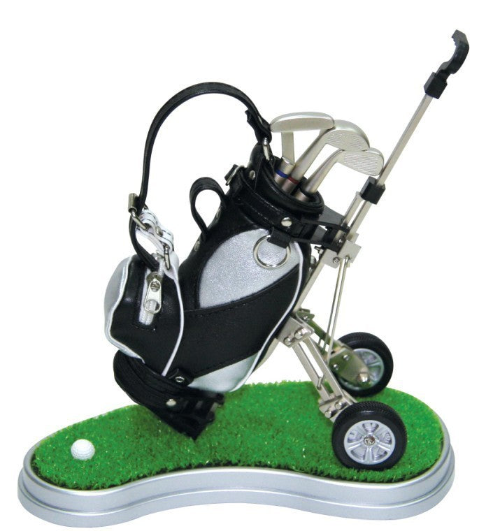 Creative golf cart with pen