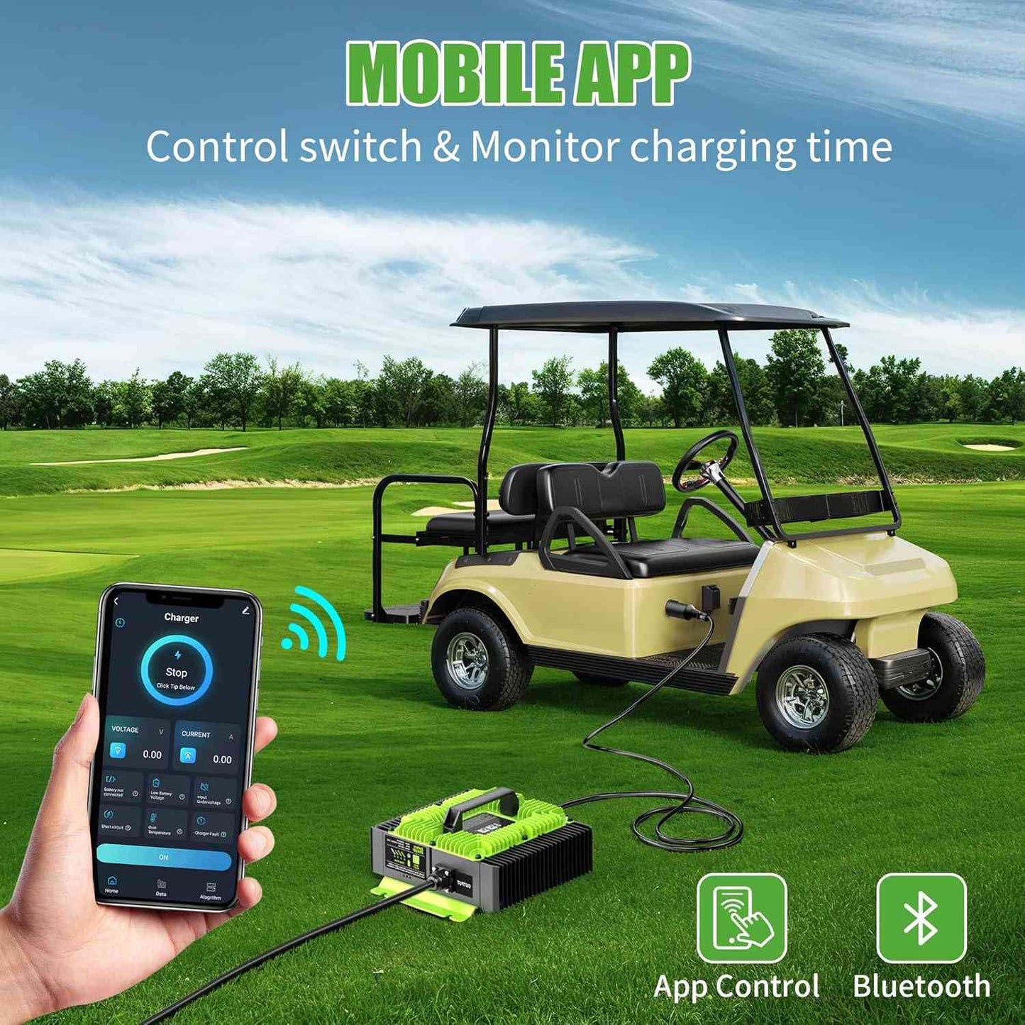 18 AMP 48V Golf Cart Charger