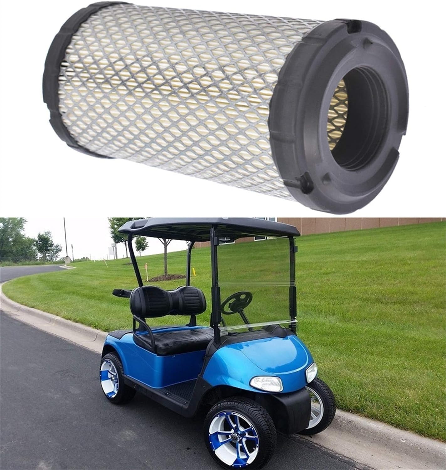 Golf Cart Air Filter for EZGO TXT & RXV 1996-Up