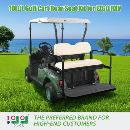 10L0L Golf Cart Rear Seat Kit for EGO RXV
