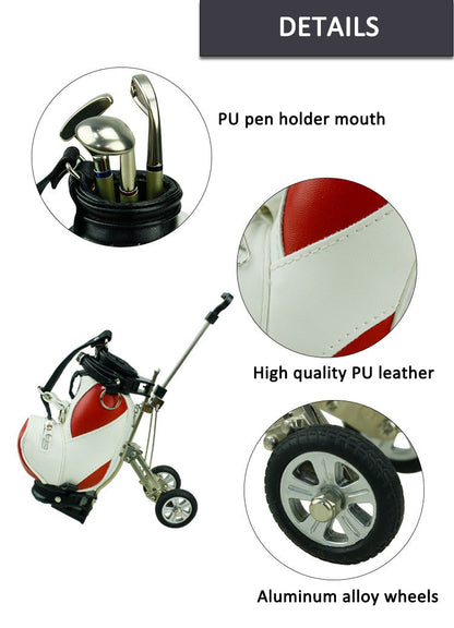 Golf Cart Gift Set – Novelty Golf Cart with Pen