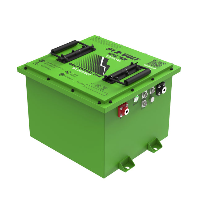 Bolt Energy EZGO RXV, 51V 105AH Square Professional Battery Kit