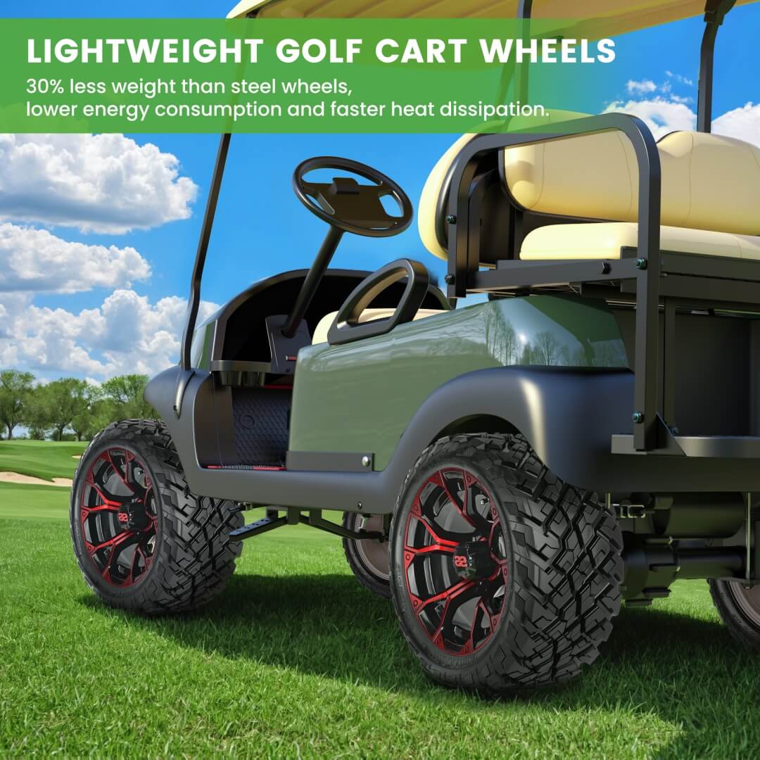 LIGHTWEIGHT GOLF CART WHEELS