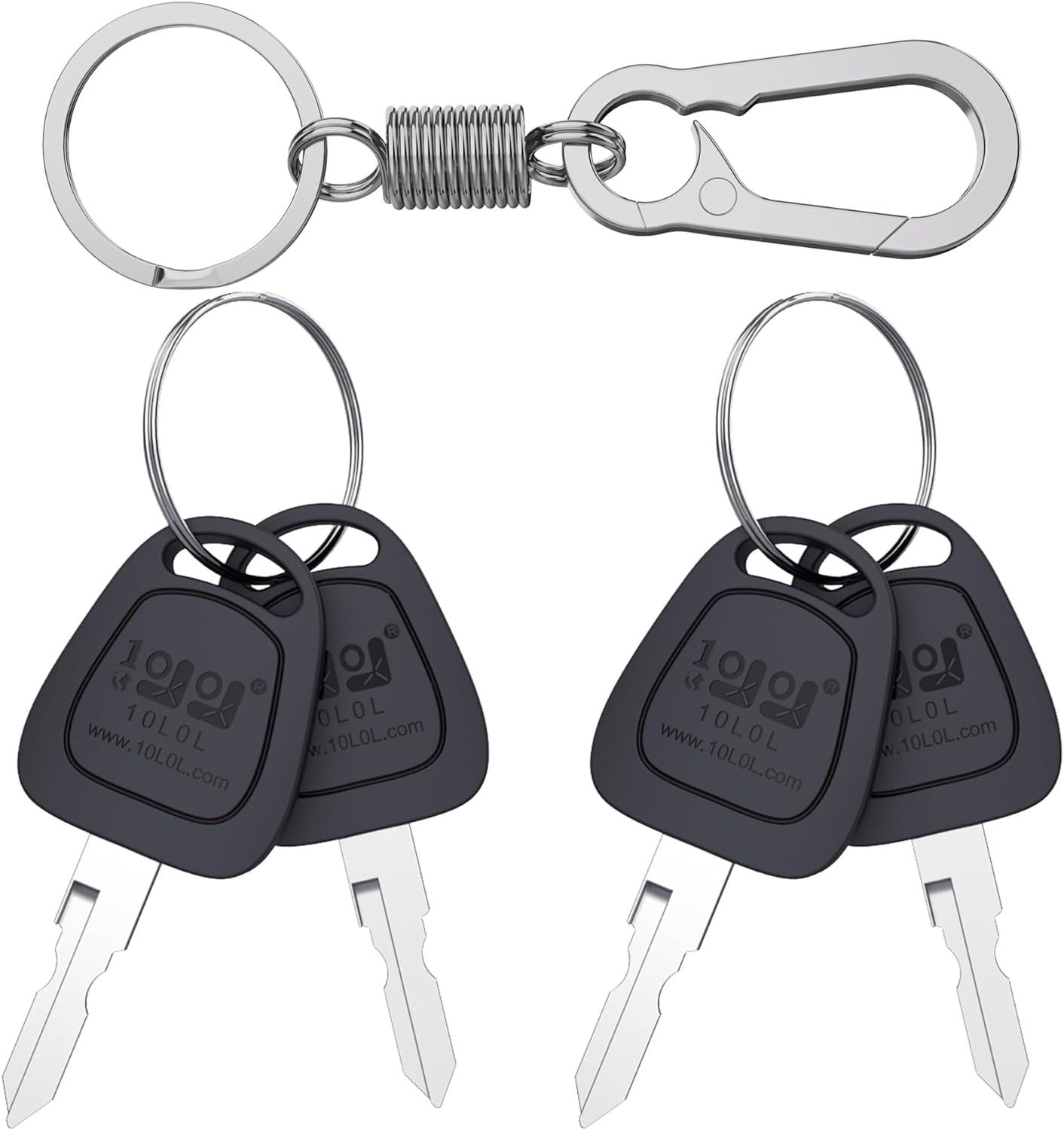 4 Pack Golf Cart Keys for Club Car DS 1982-up and Club Car Precedent 2004-up|10L0L