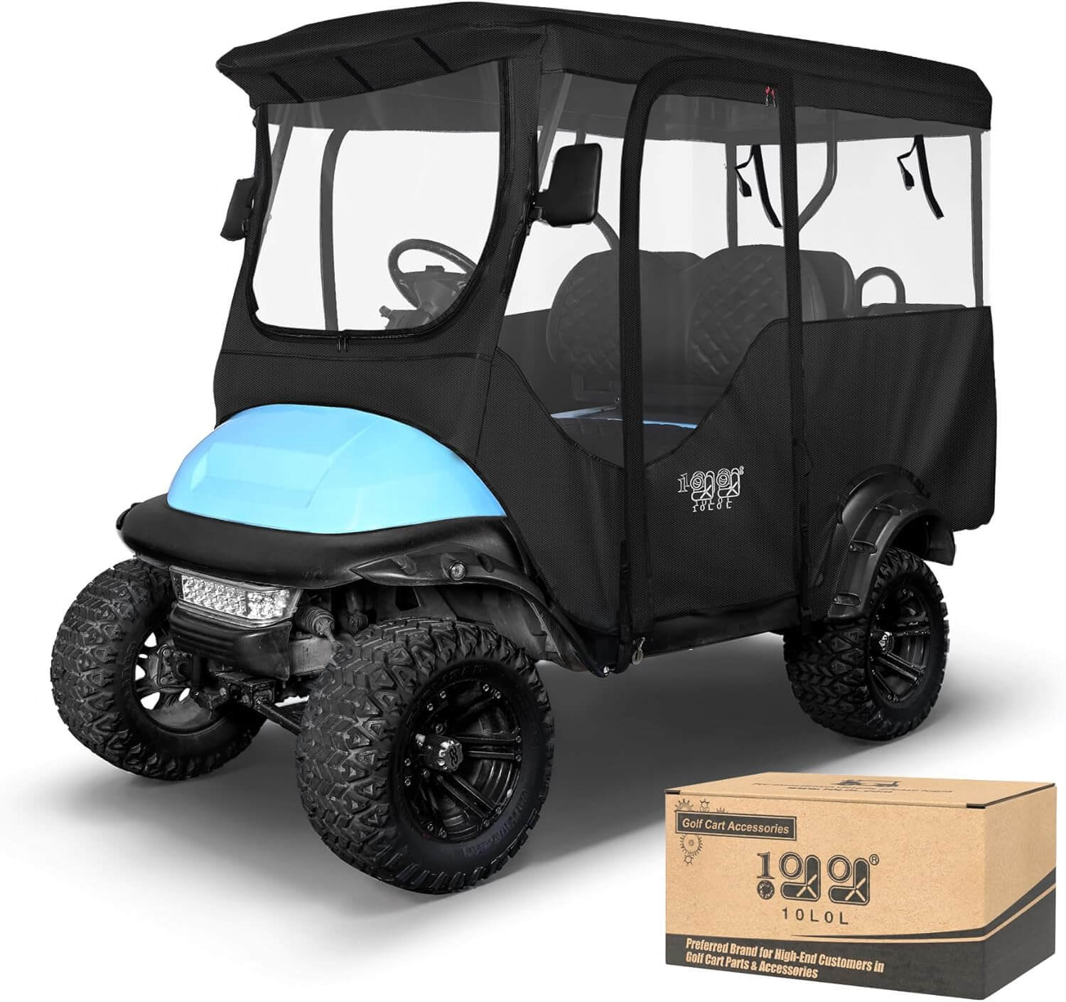 4 Passenger Golf Cart Enclosure for Club Car Precedent