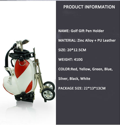 Golf Cart Gift Set – Novelty Golf Cart with Pen