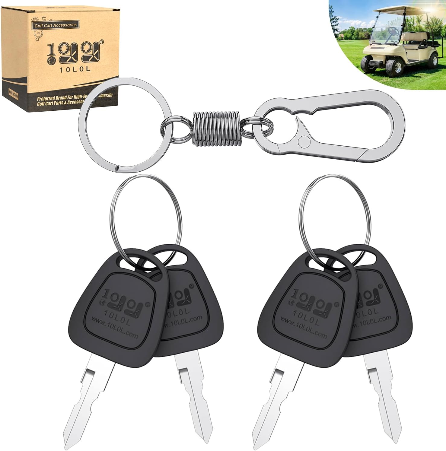 with Spring Keychain