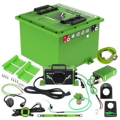 Bolt Energy CC DS 48V, Onw, Prec, Tempo, Vill 51V 60AH Square Battery Bundles