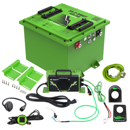 Bolt Energy CC DS 48V, Onw, Prec, Tempo, Vill 51V 105AH Square Battery Bundles