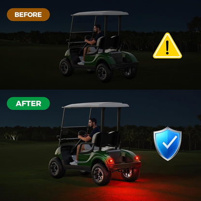10L0L Universal Golf Cart Brake & Tail Light Kit