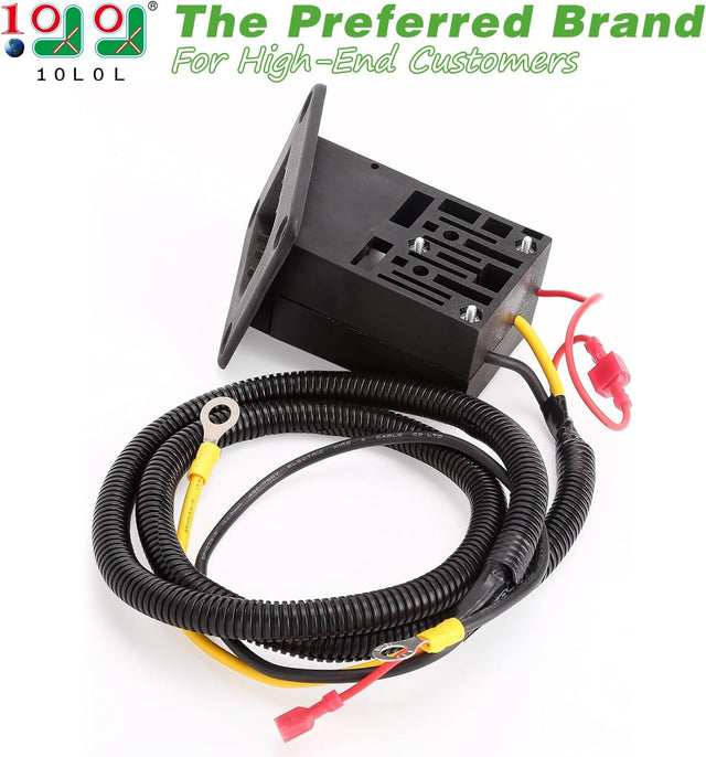PowerWise Golf Cart Charger Socket with Wire Harness