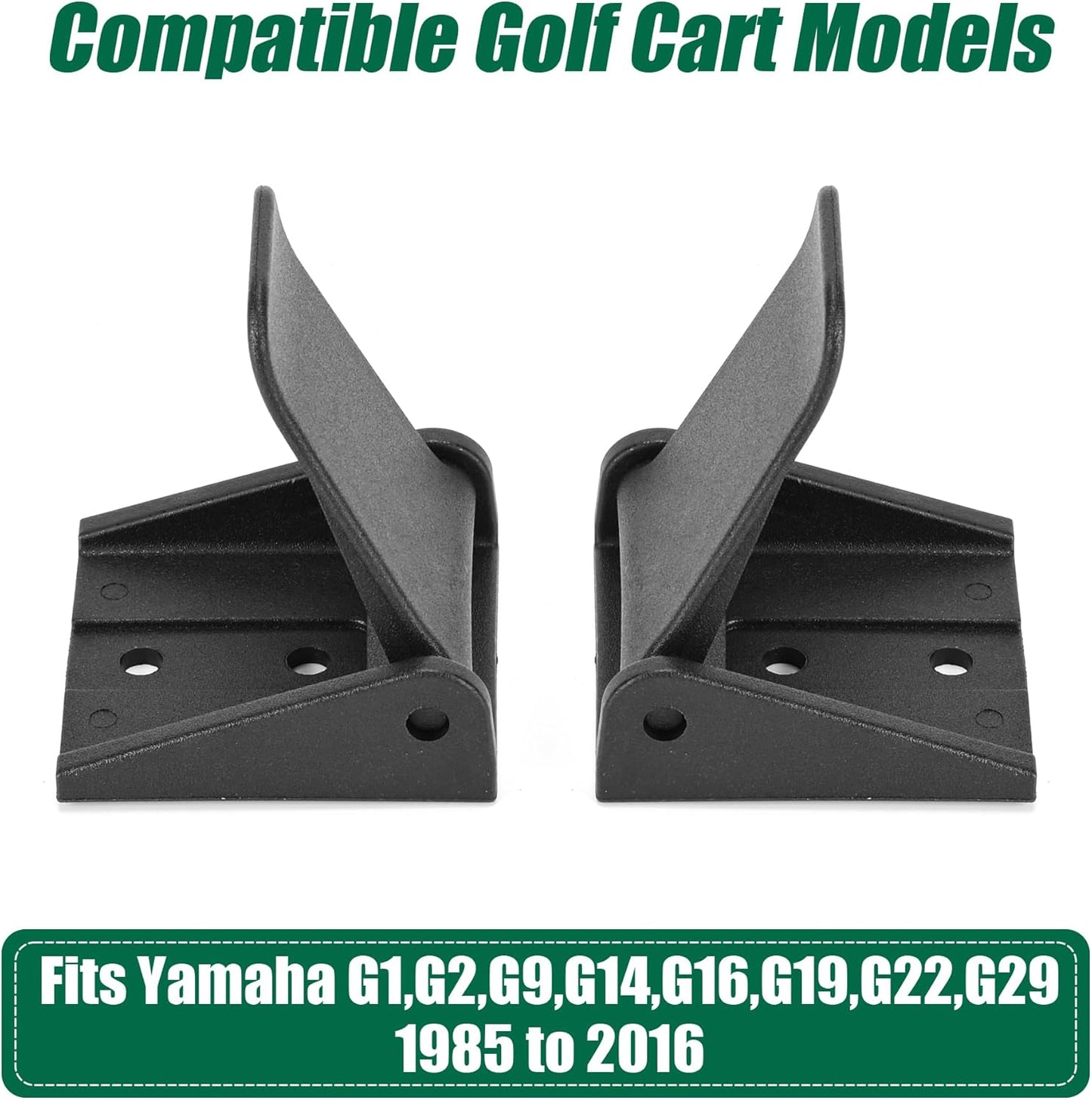Golf Cart Bag Rack Strap Buckle 2-Pack for Yamaha G16 G19 G22 G29