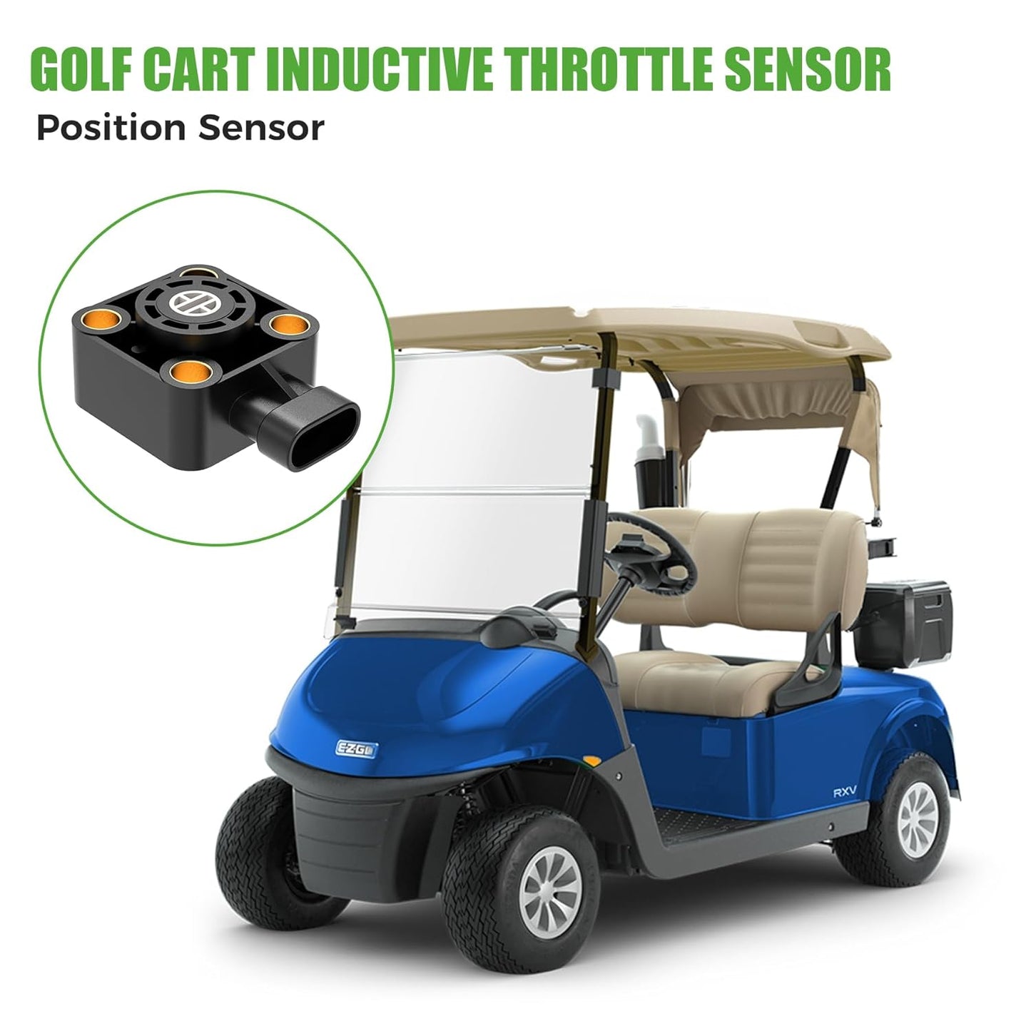 GOLF CART INDUGTIVE THROTTLE SENSOR