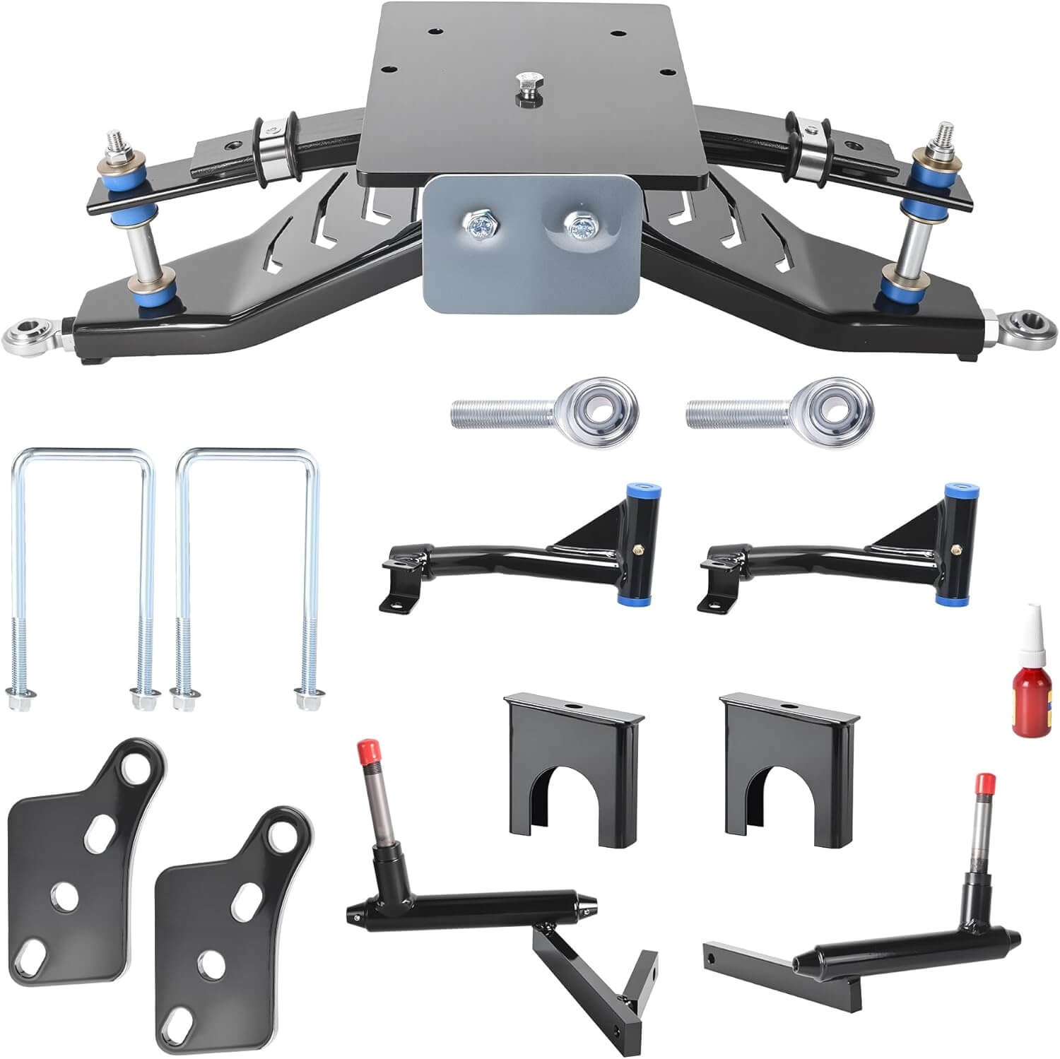 10L0L 6" Double A-Arm Golf Cart Lift Kit for Club Car DS