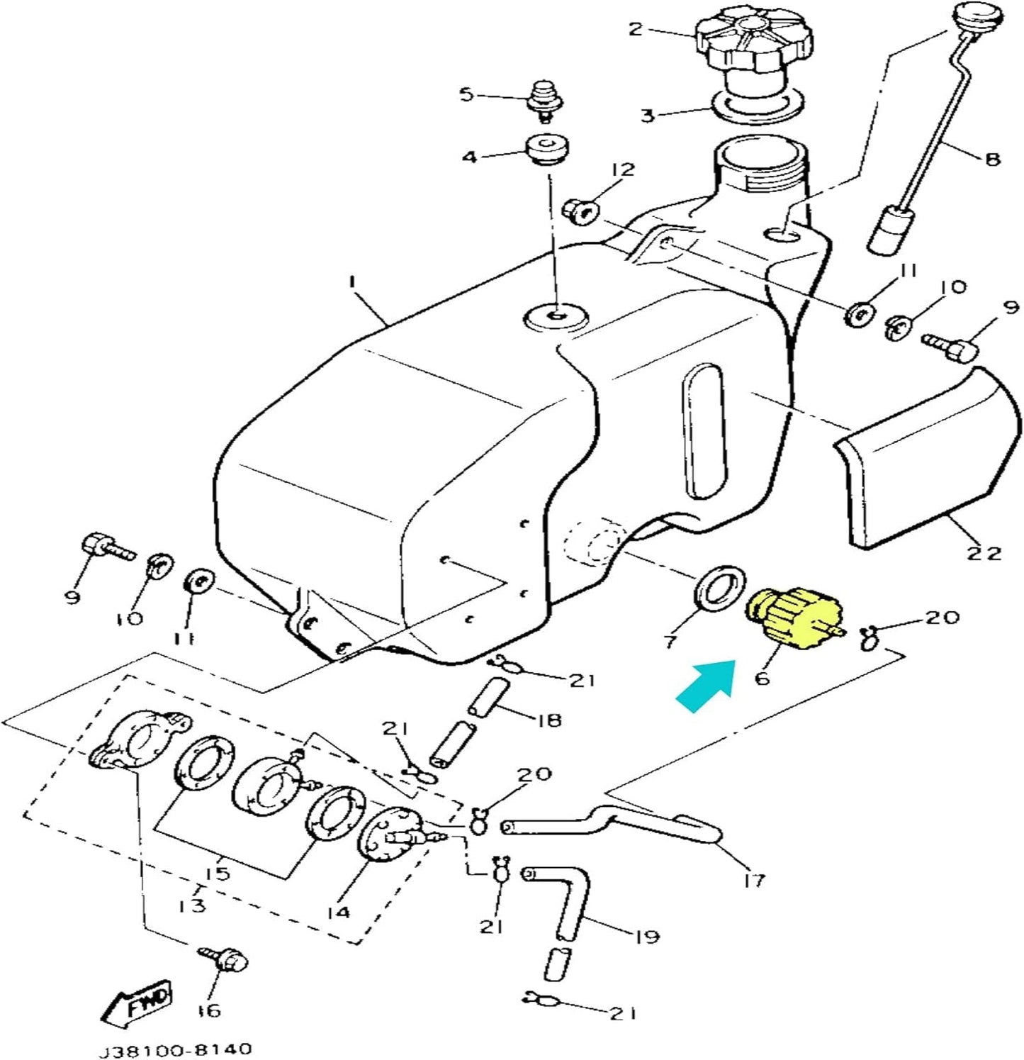 Fuel filter wiring diagram
