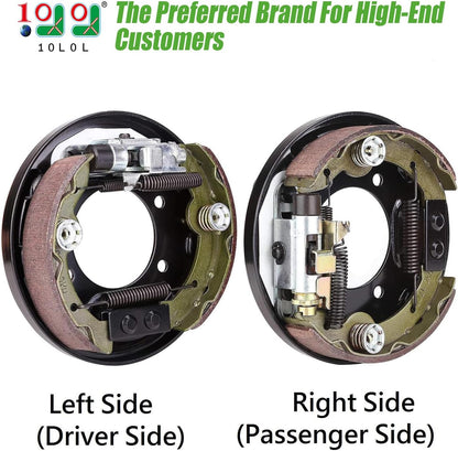 Golf Cart Brake Assembly with Brake Pads
