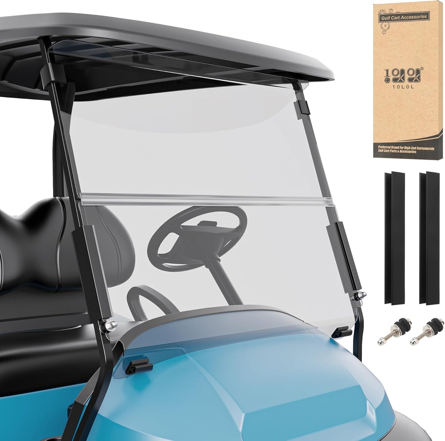 Club Car Golf Cart Windshield Clear