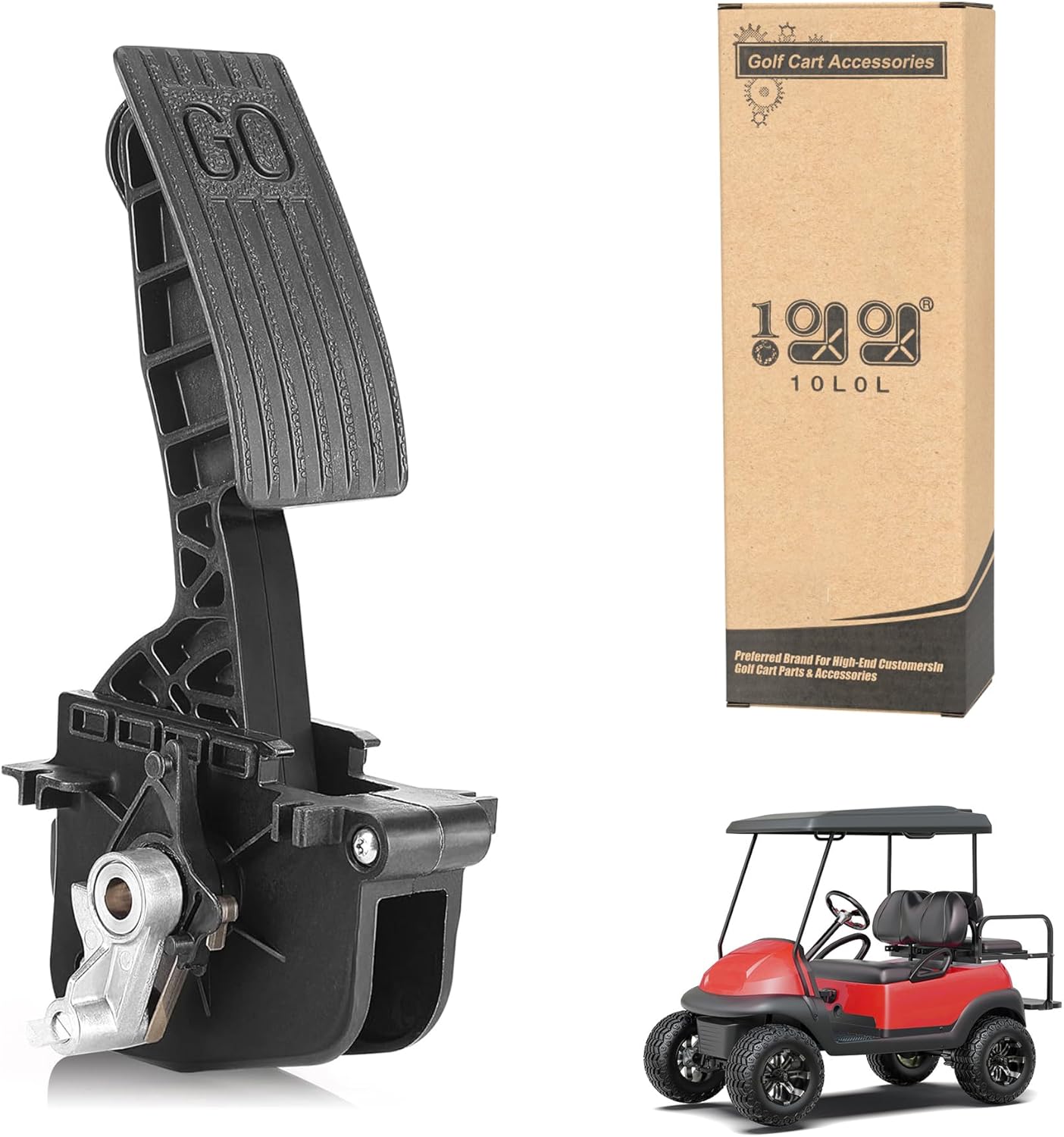 Golf Cart Accelerator Assembly Pedal Gen 2 for Club Car Precedent