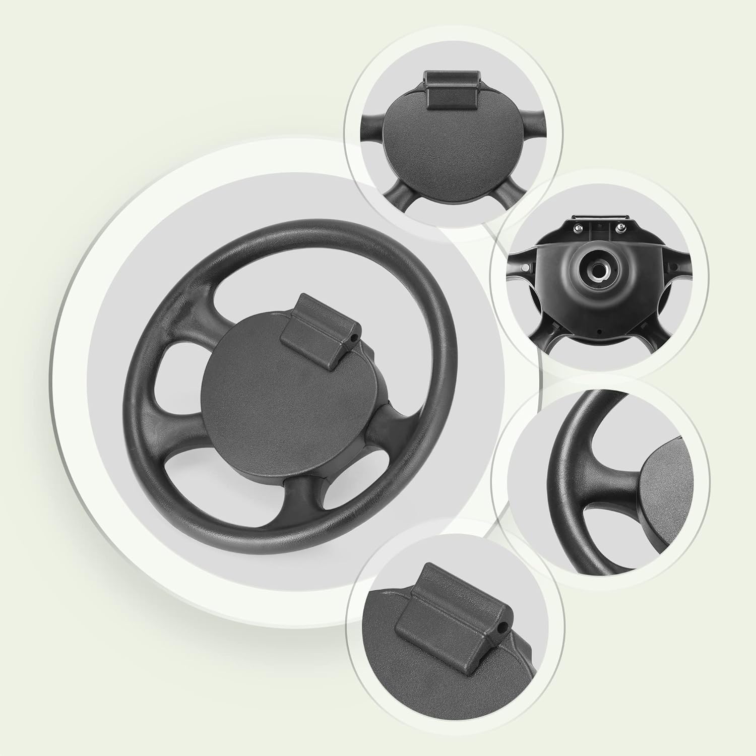 Club Car Precedent Golf Cart Steering Wheel