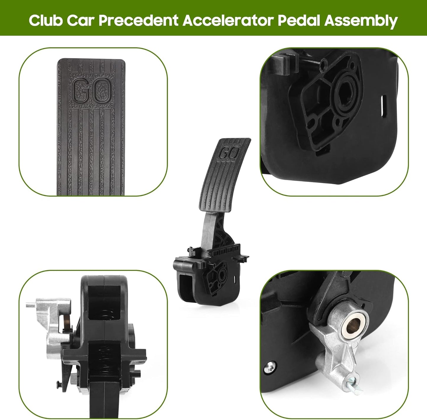 Club Car precedent Accelerator pedal Assembly
