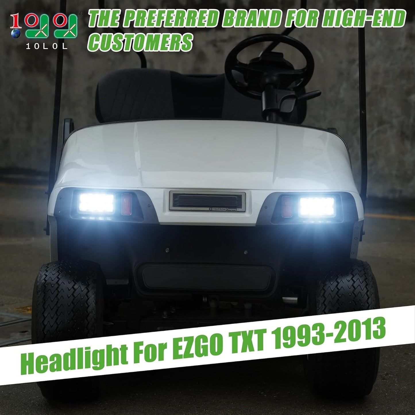EZGO TXT LED Headlight Kit