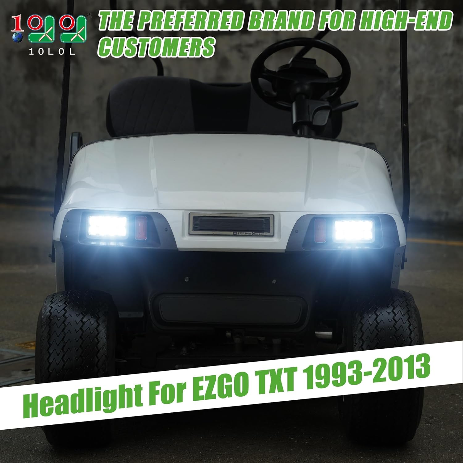 EZGO TXT LED Headlight Kit
