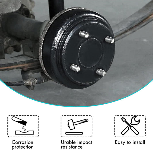 10L0L Golf Cart Rear Brake Drums for Club Car DS Precedent