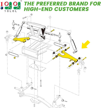 Club Car DS Delta A-Plate (1993+)