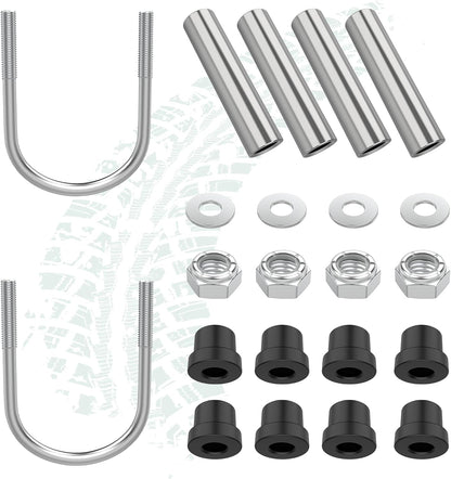 Golf Cart Rear Heavy Duty 4-Leaf Springs Kit