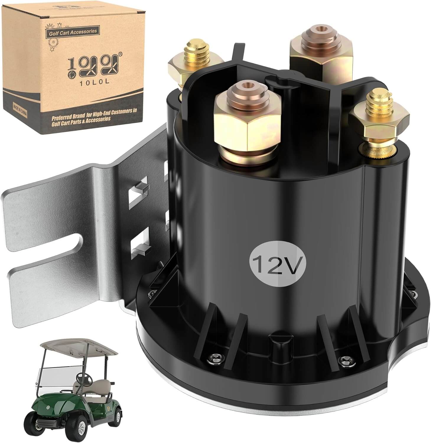10L0L 12V Golf Cart Starter Solenoid