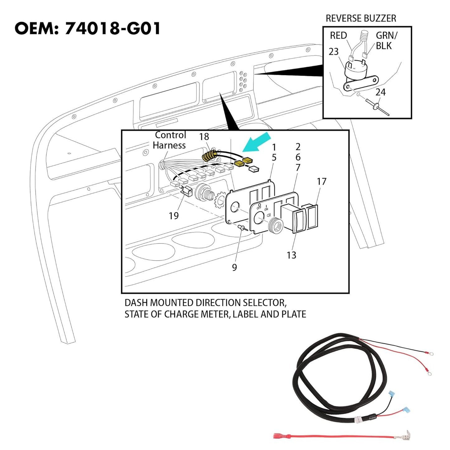 74018-G01 replacement