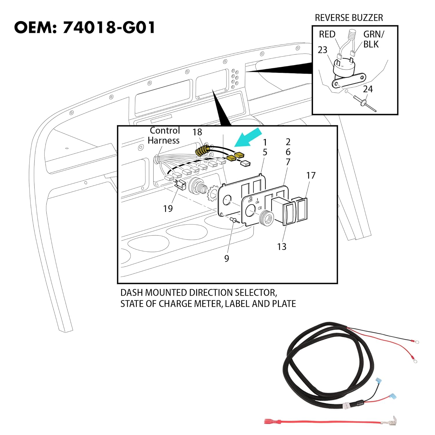 74018-G01 replacement