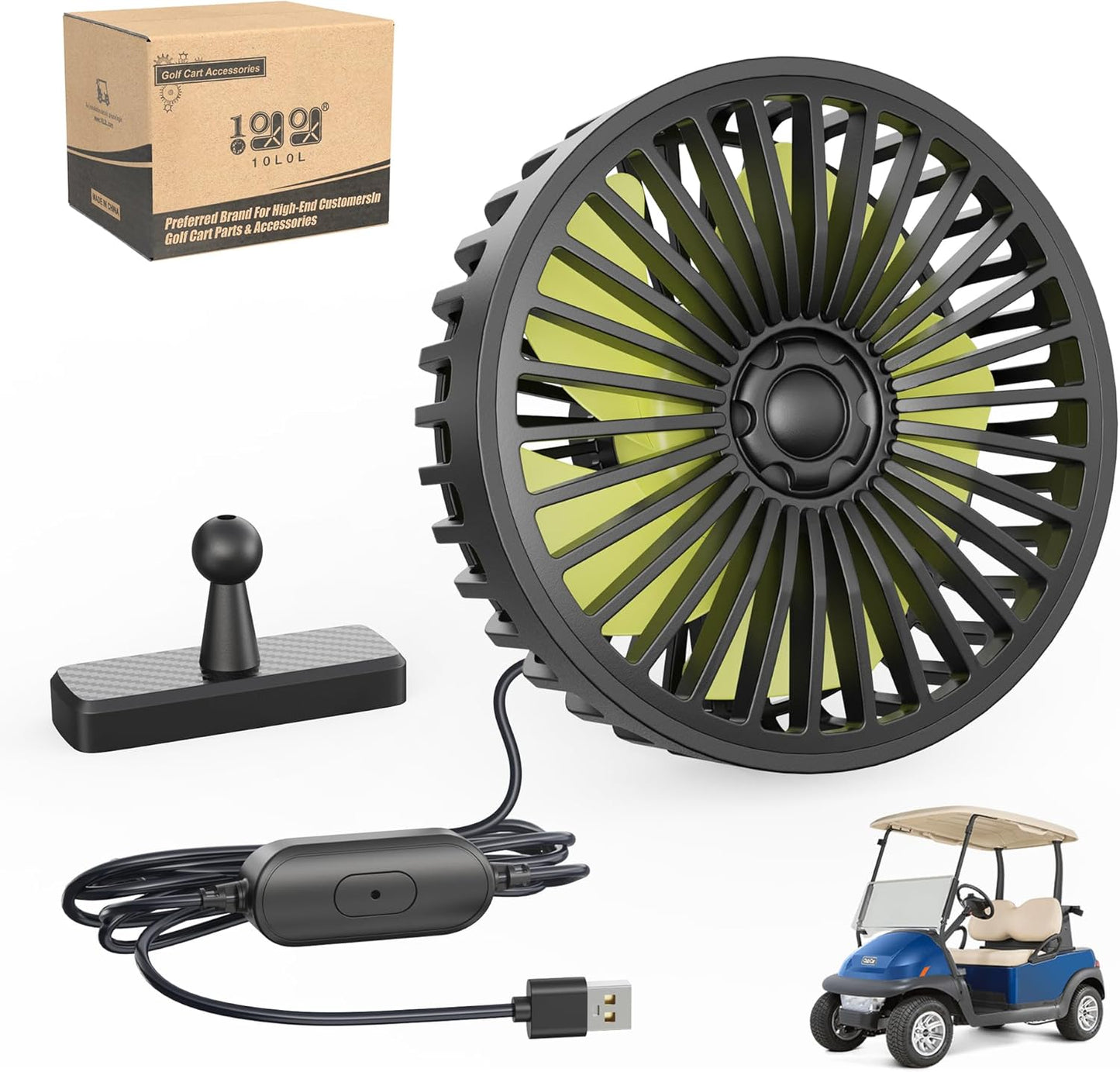 Golf Cart Fan 1 Pack
